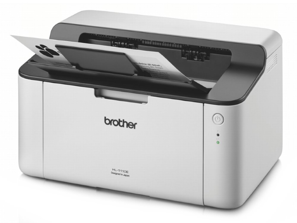 BROTHER tiskárna laserová mono HL-1110E - A4, 20ppm, 600x600, 1MB, GDI, USB 2.0, bílá HL1110EYJ1