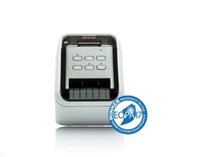 BROTHER tlačiareň štítkov QL-810W - 62mm, termálna, USB WIFI Profi tlačiareň štítkov /pri zakúpení DK-22251 t QL810WCYJ1