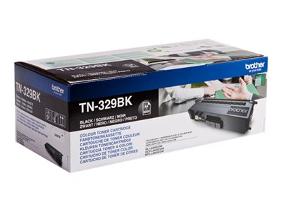 Brother TN-329BK - 2-balení - černá - originál - kazeta s barvivem - pro Brother DCP-L8450CDW, HL-L TN329BKTWIN