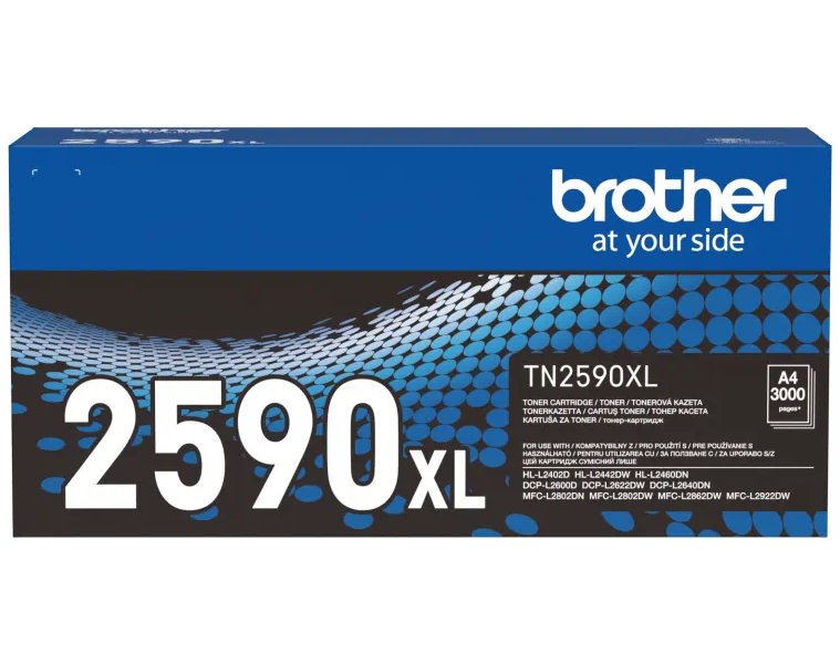 BROTHER toner TN-2590XL pro L24xx/26xx/28xx/29xx černý 3000 str. TN2590XLBK