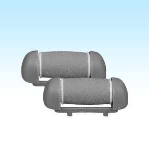 Brúsne valčeky jemný + hrubý /set/