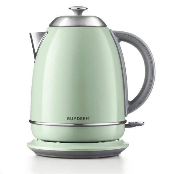 BUYDEEM Elektrická kanvica, model K640, farba zelená, EU K640-CG/EU