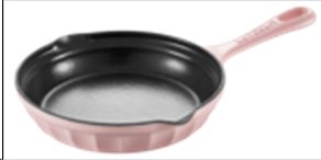 BUYDEEM Liatinová panvica 21 cm, model CP542, Farba ružová CP542-PD