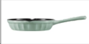 BUYDEEM Liatinová panvica 21 cm, model CP542, Farba zelená CP542-CG