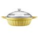 BUYDEEM Liatinová panvica 21 cm, model CP542, Farba žltá CP542-MY