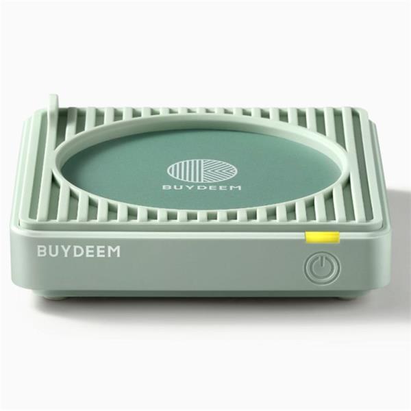 BUYDEEM Ohrievač hrnčekov/kávy, model OA2001, farba útulná zelená OA2001-CG