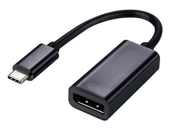 C-TECH Adaptér Type-C na Displayport, M/F, 15cm KABCTA117