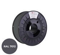 C-TECH Filament PREMIUM LINE TPU 90A flexibilní čedičová šedá RAL7012 TIFCT4107