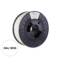 C-TECH Filament PREMIUM LINE TPU 90A flexibilní dopravní bílá RAL9003 TIFCT4108