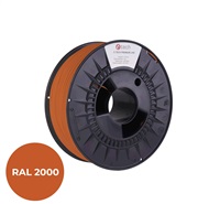C-TECH Filament PREMIUM LINE TPU 90A flexibilní žlutooranžová RAL2000 TIFCT4103