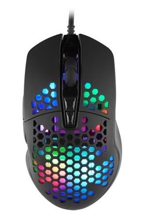 C-TECH herní myš Scarab, casual gaming, 7200 DPI, RGB podsvícení, USB GM-18