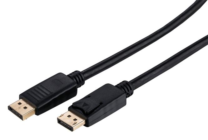 C-TECH Kabel DisplayPort 1.2, 4K@60Hz, M/M, 1m KABCT1K41