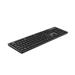 C-TECH klávesnice KB-115 bezdrátová 2.4Ghz USB, slim, CZ/SK, černá