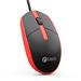 C-TECH myš WM-10, USB, 1200 DPI, červená