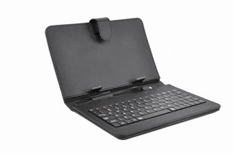 C-TECH pouzdro univerz. s klaves pro 7" tab,černé UTKC-01BK