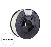C-TECH Tisková struna (filament) PREMIUM LINE, PLA, dopravní bílá, RAL9016, 1,75mm, 1kg 3DF-P-PLA1.75-9016