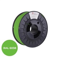 C-TECH Tisková struna (filament) PREMIUM LINE, PLA, luminiscenční zelená, RAL6038, 1,75mm, 1kg 3DF-P-PLA1.75-6038