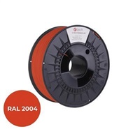 C-TECH Tisková struna (filament) PREMIUM LINE, PLA, oranžová pravá, RAL2004, 1,75mm, 1kg 3DF-P-PLA1.75-2004