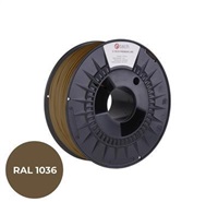 C-TECH Tisková struna (filament) PREMIUM LINE, PLA, perleťová zlatá, RAL1036, 1,75mm, 1kg 3DF-P-PLA1.75-1036