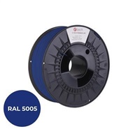 C-TECH Tisková struna (filament) PREMIUM LINE, PLA, signální modrá, RAL5005, 1,75mm, 1kg 3DF-P-PLA1.75-5005