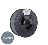 C-TECH Tisková struna (filament) PREMIUM LINE, PLA, veverčí šedá, RAL7000, 1,75mm, 1kg 3DF-P-PLA1.75-7000