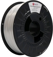 C-TECH Tisková struna (filament) PREMIUM LINE, Silk PLA, dopravní bílá, RAL9003, 1,75mm, 1kg 3DF-P-SPLA1.75-9003