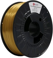 C-TECH Tisková struna (filament) PREMIUM LINE, Silk PLA, mosaz, 1,75mm, 1kg 3DF-P-SPLA1.75-BRASS