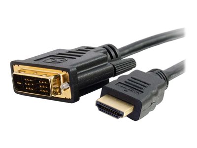 C2G 1.5m HDMI to DVI Adapter Cable - DVI-D Digital Video Cable - Video kabel - jeden spoj - HDMI / 82030 42515