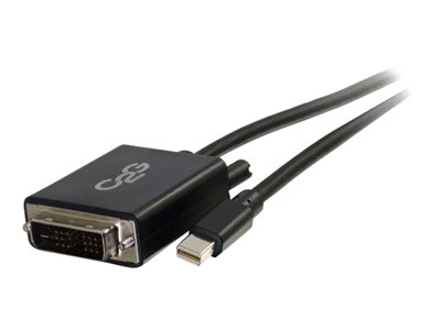 C2G 1m Mini DisplayPort to Single Link DVI-D Adapter Cable M/M - Mini DP to DVI - Black - Kabel Dis 84334