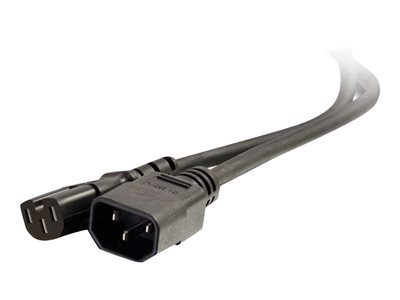 C2G 250 Volt Hot Condition Power Cord Extension - Prodlužovací šňůra - IEC 60320 C15 do IEC 60320 C 80634
