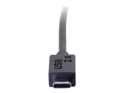 C2G 2m USB 2.0 USB Type C to USB B Cable M/M - USB C Cable Black - USB kabel - USB typ B (M) do USB 88859