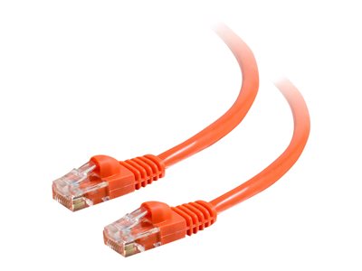 C2G Cat5e Booted Unshielded (UTP) Network Patch Cable - Patch kabel - RJ-45 (M) do RJ-45 (M) - 1 m - UTP - CAT 5e - liso