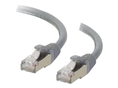 C2G Cat6a Booted Shielded (STP) Network Patch Cable - Patch kabel - RJ-45 (M) do RJ-45 (M) - 15 m - 89923