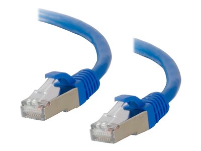 C2G Cat6a Booted Shielded (STP) Network Patch Cable - Patch kabel - RJ-45 (M) do RJ-45 (M) - 30 m - 89930