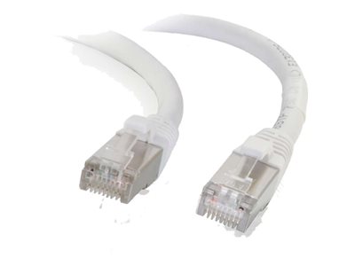 C2G Cat6a Booted Shielded (STP) Network Patch Cable - Patch kabel - RJ-45 (M) do RJ-45 (M) - 50 cm 89934