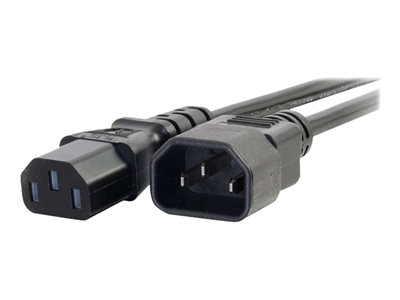 C2G Computer Power Cord Extension - Prodlužovací šňůra - IEC 60320 C13 do IEC 60320 C14 - AC 250 V 88503