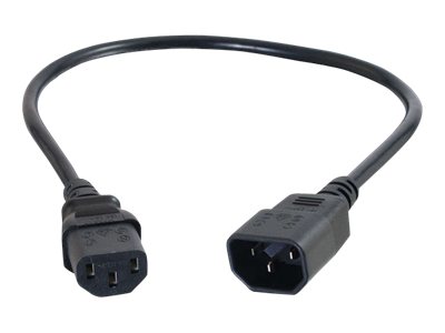 C2G Computer Power Cord Extension - Prodlužovací šňůra - IEC 60320 C13 do IEC 60320 C14 - AC 250 V 88506
