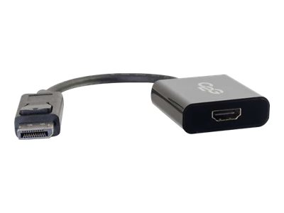 C2G DisplayPort to HDMI Active Adapter 4K UHD - Video Converter - Black - Video adaptér - DisplayPo 84306