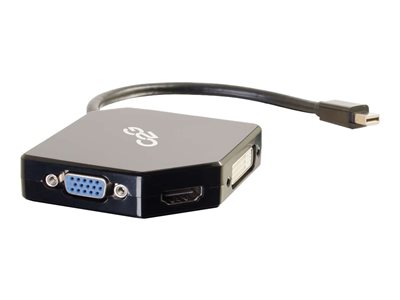 C2G DisplayPort to HDMI, VGA, or DVI Adapter Converter - Nástroj pro převod videa - DVI, HDMI, VGA 80928 54340