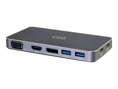 C2G - Dokovací stanice - USB-C - VGA, HDMI, DP 84439