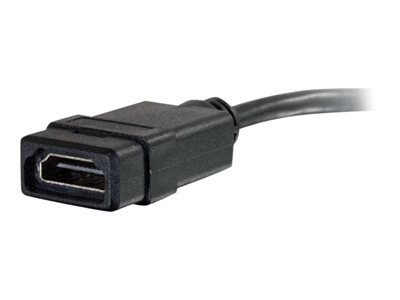 C2G HDMI Mini to HDMI Adapter Converter Dongle - HDMI adaptér - HDMI (F) do mini HDMI (M) - 20.3 cm 80506