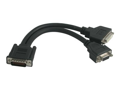 C2G - Kabel obrazovky - DMS-59 (M) do HD-15 (VGA), DVI-I (F) 81226