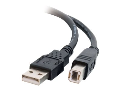 C2G - Kabel USB - USB (M) do USB typ B (M) - USB 2.0 - 2 m - černá 81566 28102