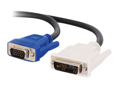 C2G - Kabel VGA - DVI-A (M) do HD-15 (VGA) (M) - 1 m 81205