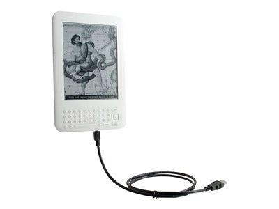 C2G Kindle Charge and Sync Cable - Nabíjecí / datový kabel - USB (M) - 91.4 cm - černá 81713