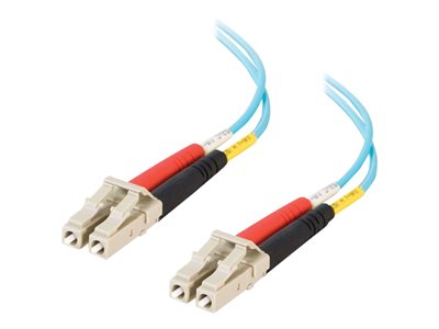C2G LC-LC 10Gb 50/125 OM3 Duplex Multimode PVC Fiber Optic Cable (LSZH) - Síťový kabel - multirežim 85556