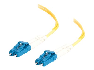 C2G LC-LC 9/125 OS1 Duplex Singlemode PVC Fiber Optic Cable (LSZH) - Patch kabel - jednoduchý režim 85604