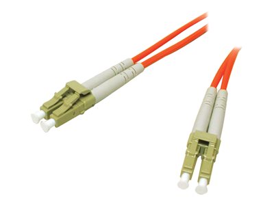C2G Low-Smoke Zero-Halogen - Patch kabel - multirežim LC (M) do multirežim LC (M) - 1 m - optické v 85287