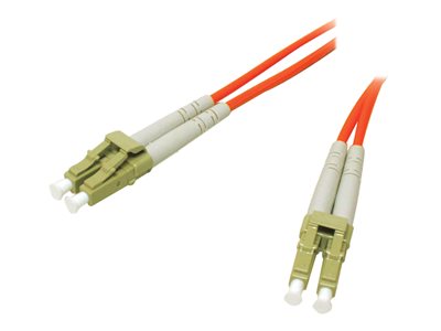 C2G Low-Smoke Zero-Halogen - Patch kabel - multirežim LC (M) do multirežim LC (M) - 2 m - optické v 85288