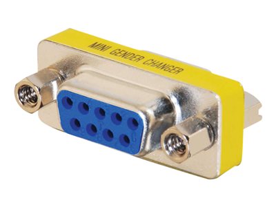 C2G Mini Gender Changer - Sériová redukce (samčí-samičí) - DB-9 (F) do DB-9 (F) 81521